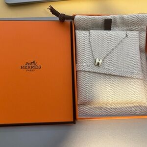 SOLD Mini pop h necklace